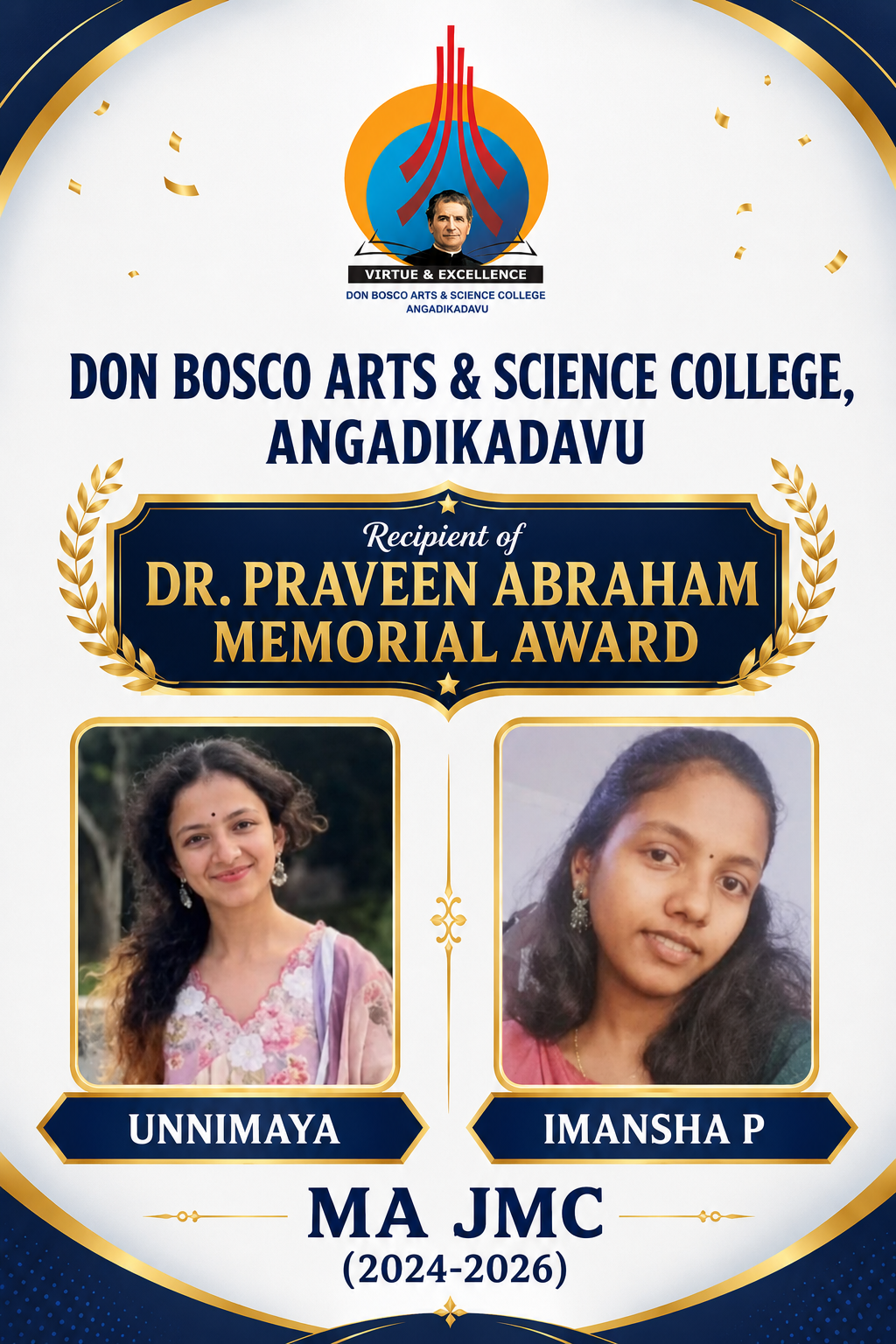 Dr. Praveen Abraham Memorial Award
